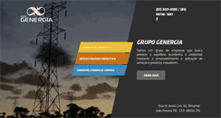 Desktop Screenshot of genergia.com.br